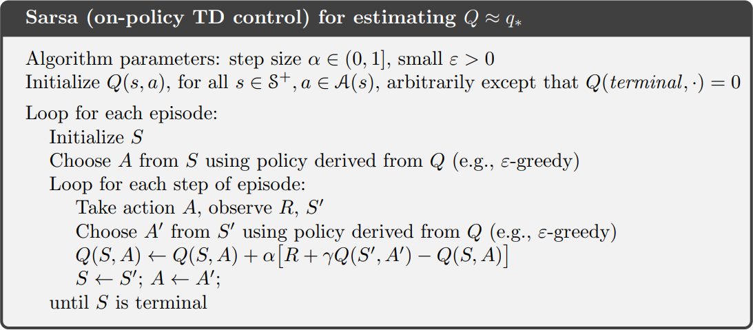 sarsa_algo
